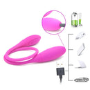 Vibrator dublu cu design flexibil