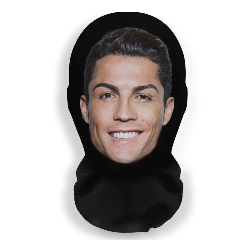 Mască elastică 3D cu motive de celebrități - mai multe variante