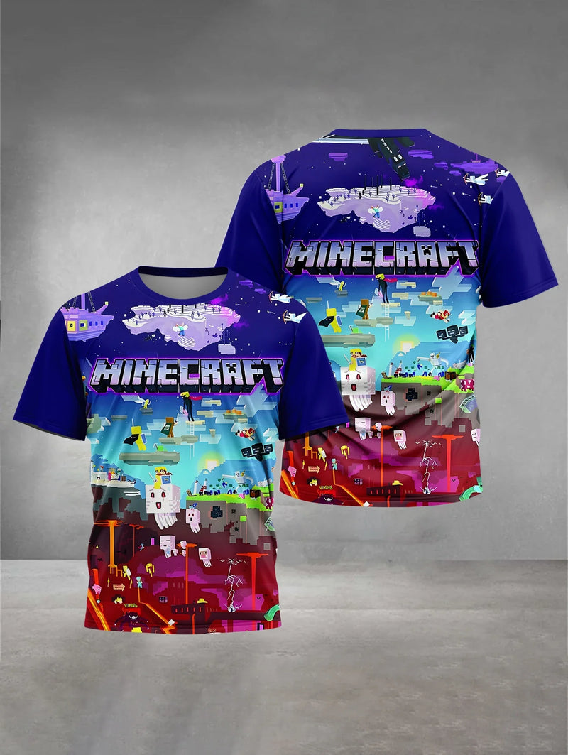 Tricoul elegant pentru copii Minecraft - mai multe variante