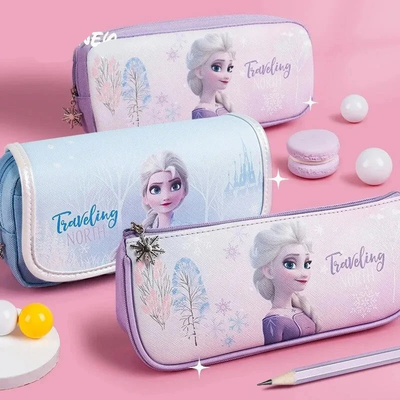 Fete școală pencil caz Elsa - mai multe culori