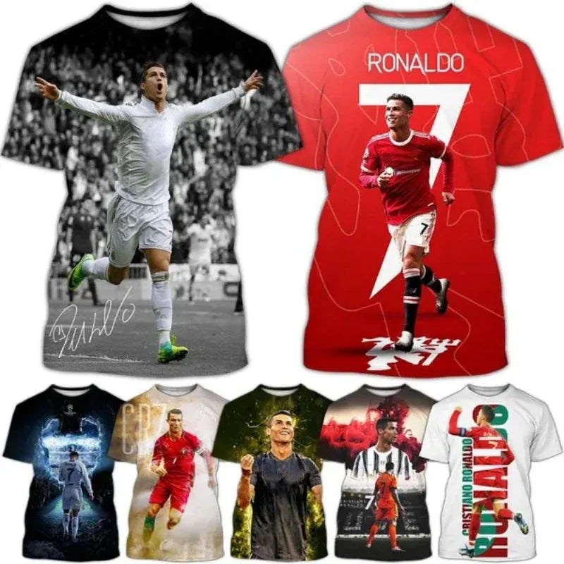 Design tricou pentru copii Cristiano Ronaldo - mai multe variante