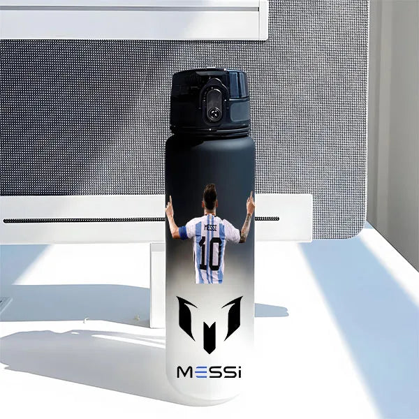 Design sticlă de apă - Lionel Messi