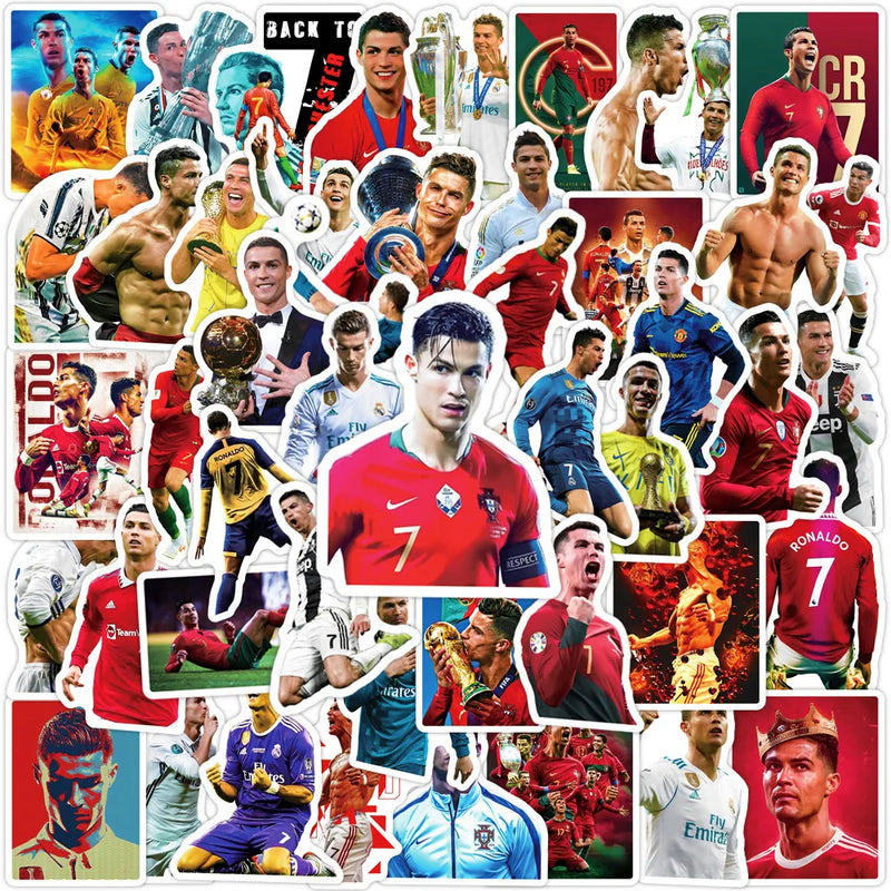 Cristiano Ronaldo Autocolante - 50 buc