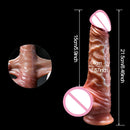 Dildo realist cu preput mobil - mai multe variante