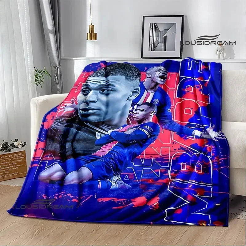 Design pătură Kylian Mbappé - mai multe variante