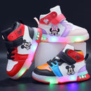 Mickey Mouse Copii Glow Sneakers - mai multe variante