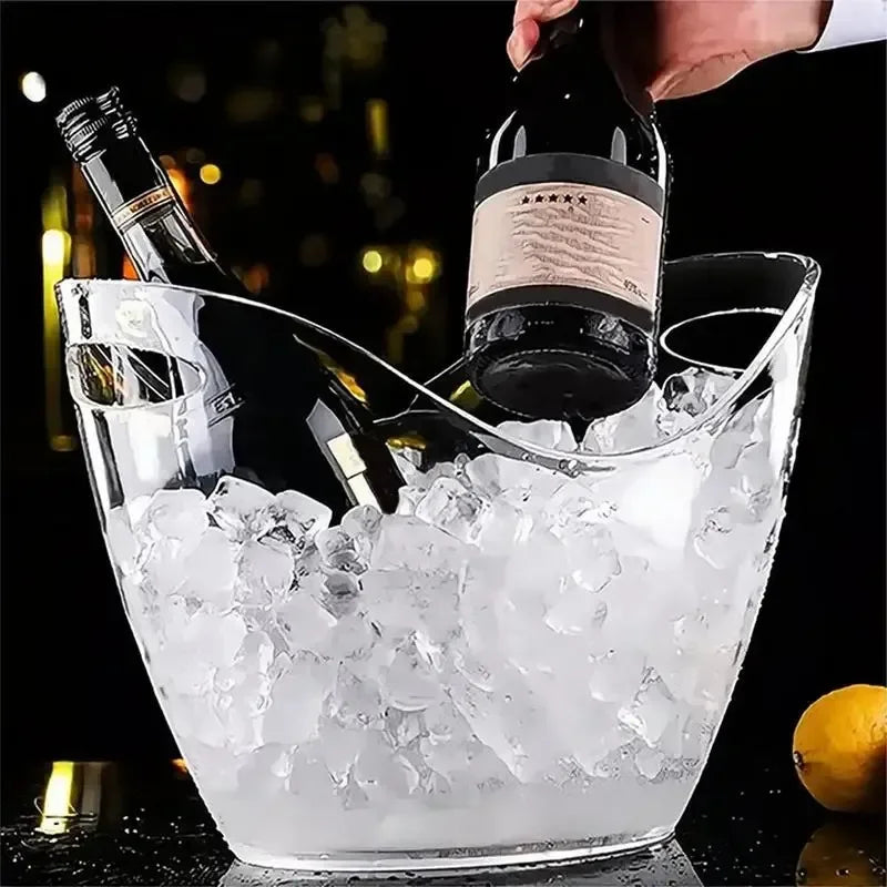 Design găleată de gheață 4 l - răcitor de vin, bere și șampanie