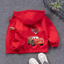 Jachetă impermeabilă de toamnă pentru băieți Cars 3 - Lightning McQueen - mai multe variante