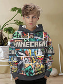 Designer Kids Sweatshirt Minecraft - mai multe variante