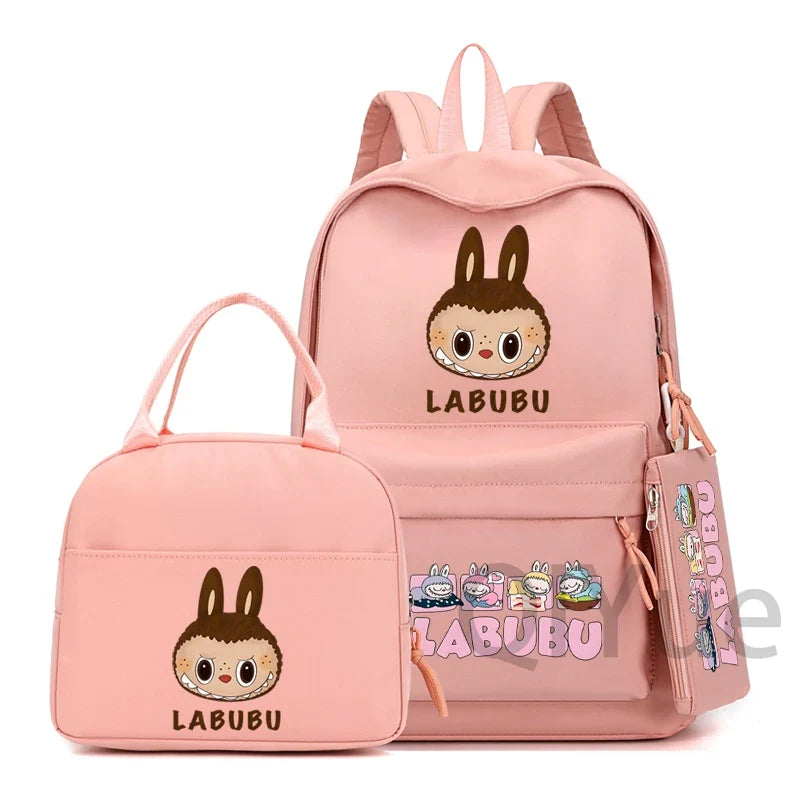 Design școală set Labubu - mai multe variante