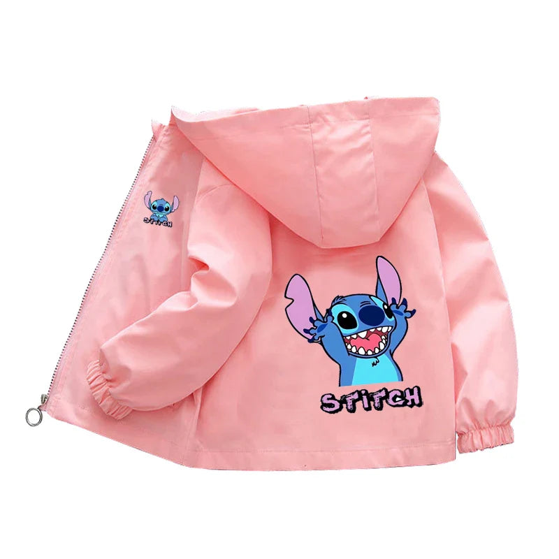 Jachetă de primăvară și toamnă pentru copii Stitch - mai multe variante