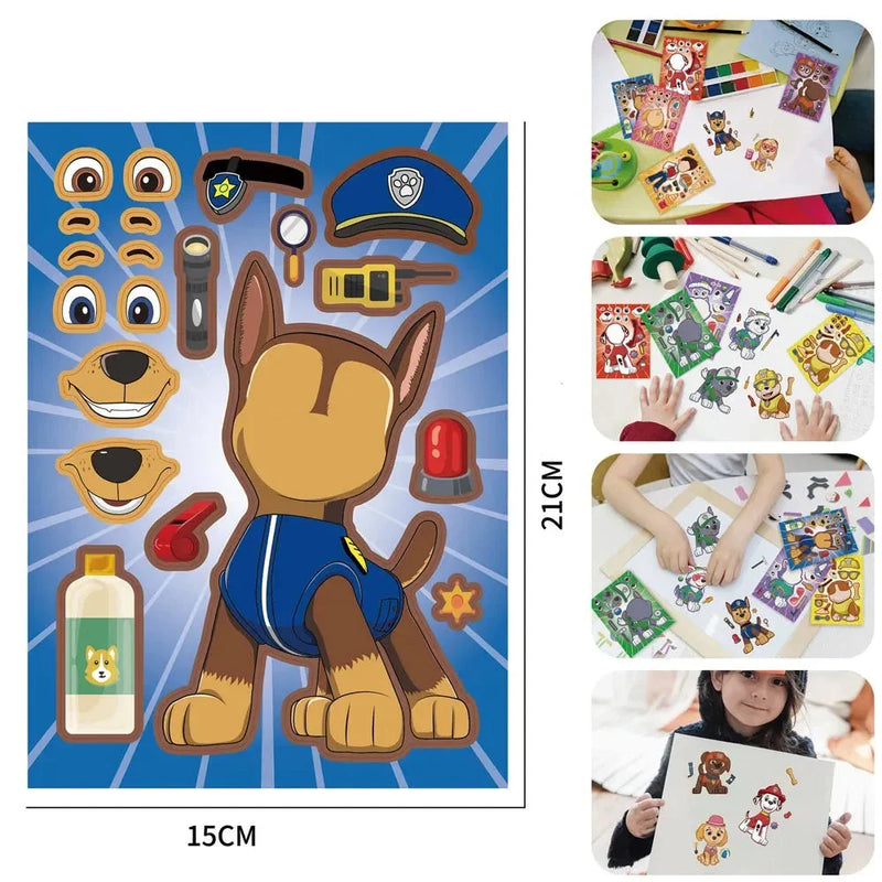 Stickere Paw Patrol - 8 buc