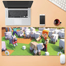 Tastatură și mouse pad pentru copii Minecraft - mai multe variante