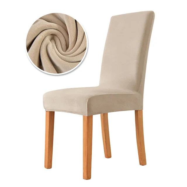 VelvetCover ™ Elastic catifea bucătărie scaun Cover - mai multe variante