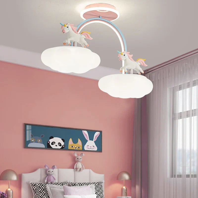 Candelabru design fete - unicorn