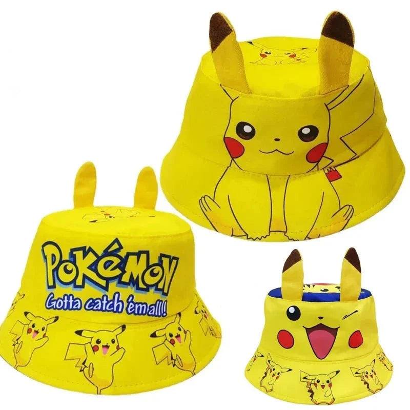 Pălărie de vară pentru copii Pikachu - mai multe variante