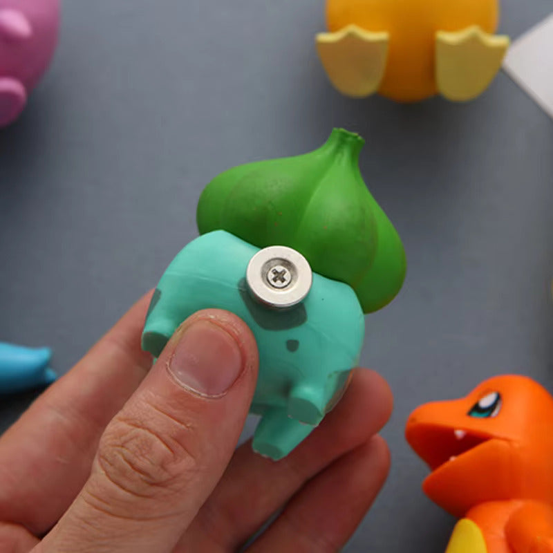 Magneți 3D pentru frigider Pokemon - 6 buc