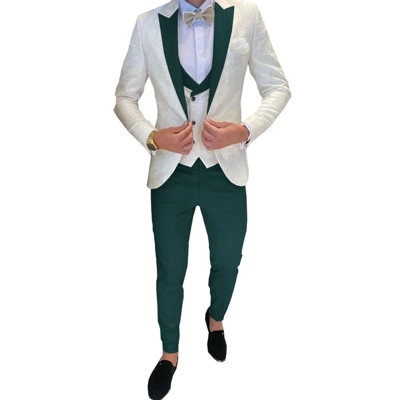 Costum bărbătesc de lux pentru nuntă - mai multe variante