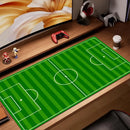 Tastatură și mouse pad - teren de fotbal