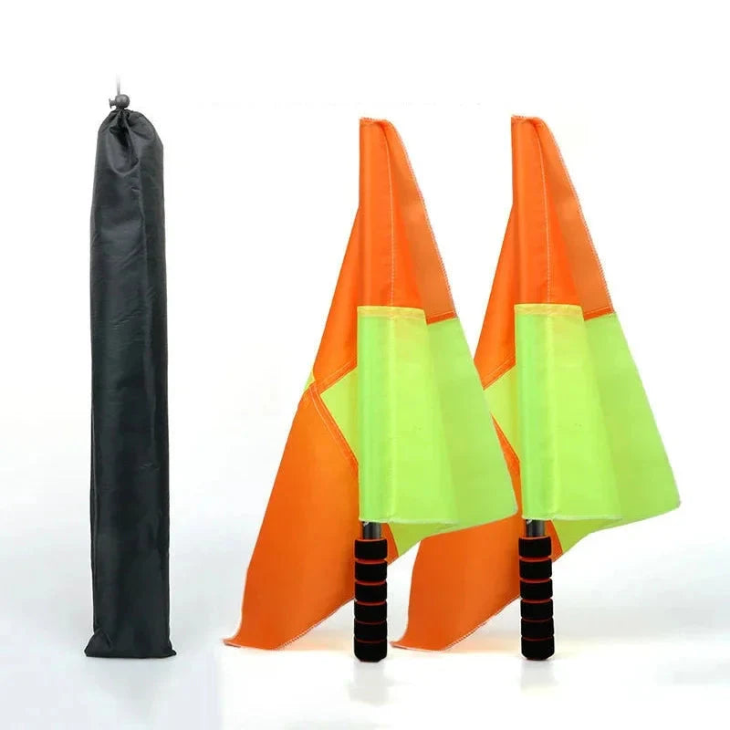 Steag pentru arbitrii de fotbal - mai multe variante