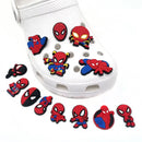 Băieți Crocs ornamente pentru pantofi Spiderman - 13 buc