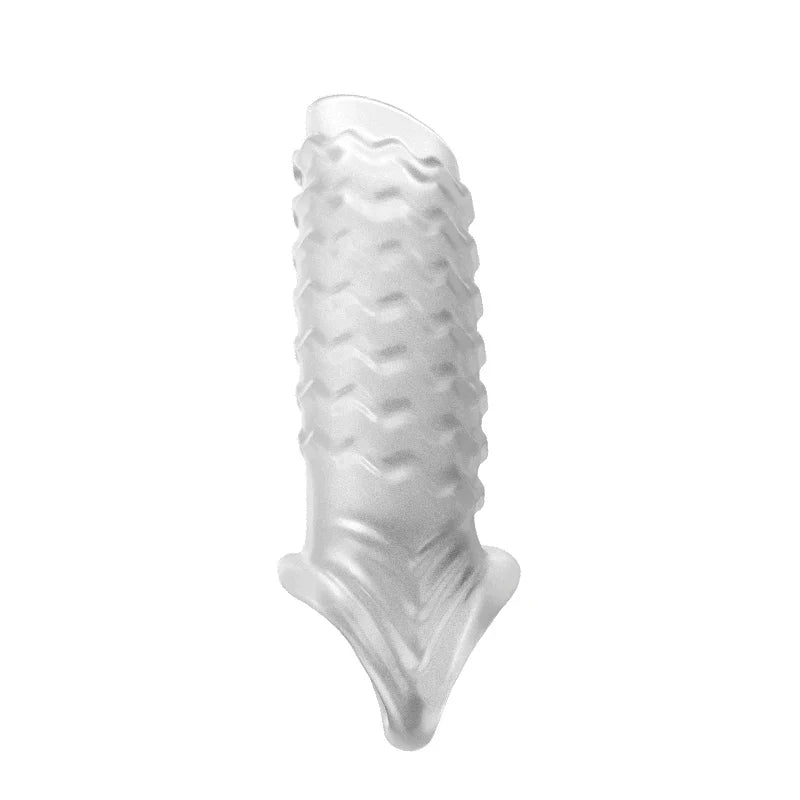 Manșon pentru penis texturat - mai multe variante
