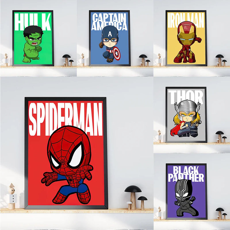Marvel design imagine Supereroi - mai multe variante