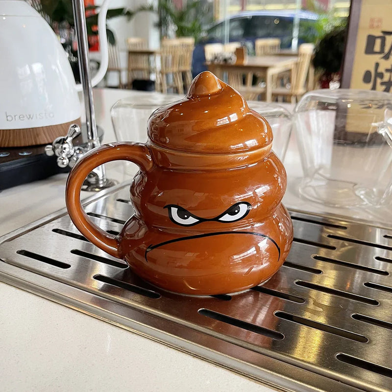 Cană amuzantă 3D - caca