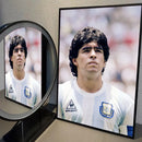 Imaginea de design a unui fotbalist - Diego Maradona