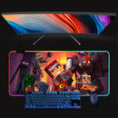 RGB luminos tastatură și mouse pad Minecraft - mai multe variante