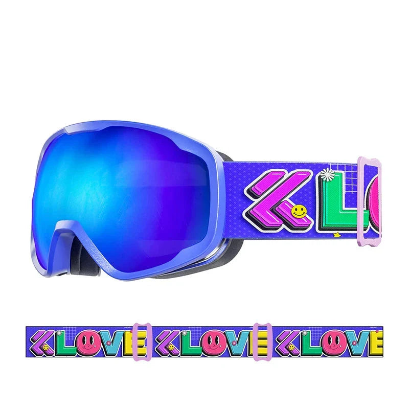 Ochelari de schi polarizați colorați pentru copii AlpineGlare™ UV400 - mai multe variante