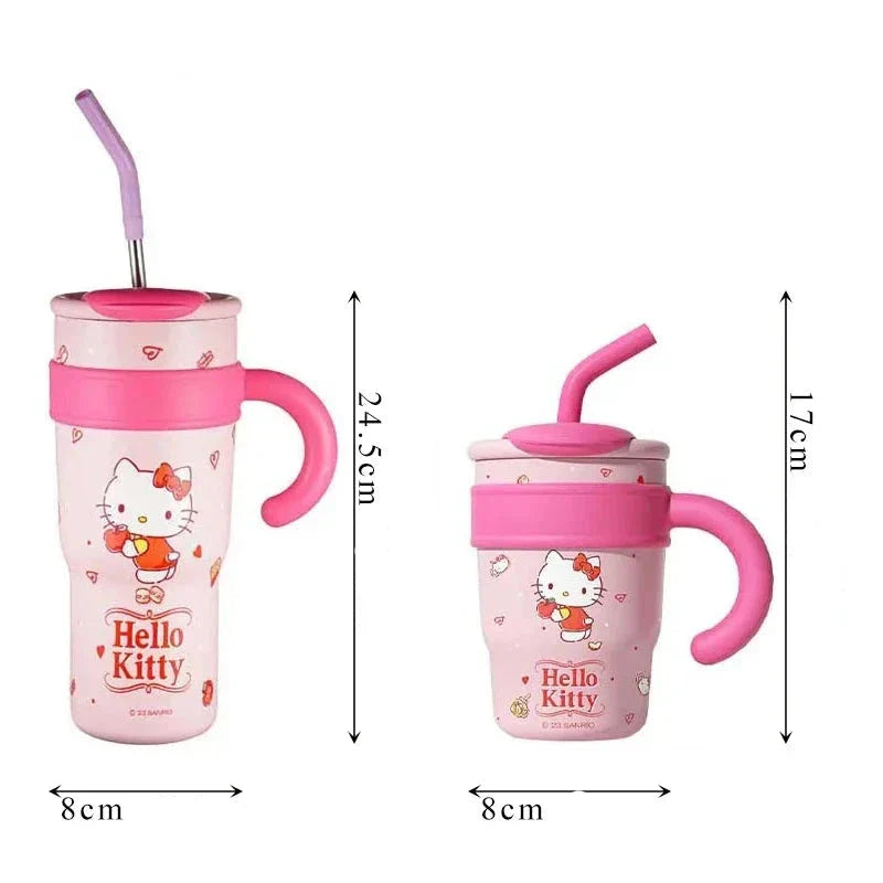 Sticlă de băut cu design Hello Kitty - mai multe variante