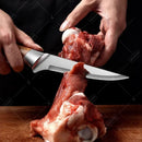 Cuțit de bucătărie cu mâner din lemn și teacă de protecție - mai multe variante