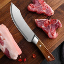 Cuțit de bucătărie cu mâner din lemn și teacă de protecție - mai multe variante