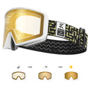 Ochelari de schi polarizați cu UV400 și antifog - mai multe variante