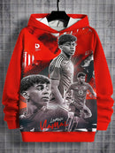 Copii Fotbal Sweatshirt Lionel Messi și Lamine Yamal