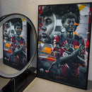 Imaginea de design a unui fotbalist - Lamine Yamal