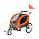 Cărucior de bicicletă VEVOR™ pentru copii - portocaliu - mai multe variante