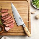Cuțit de bucătar XINZUO din oțel cu 3 straturi