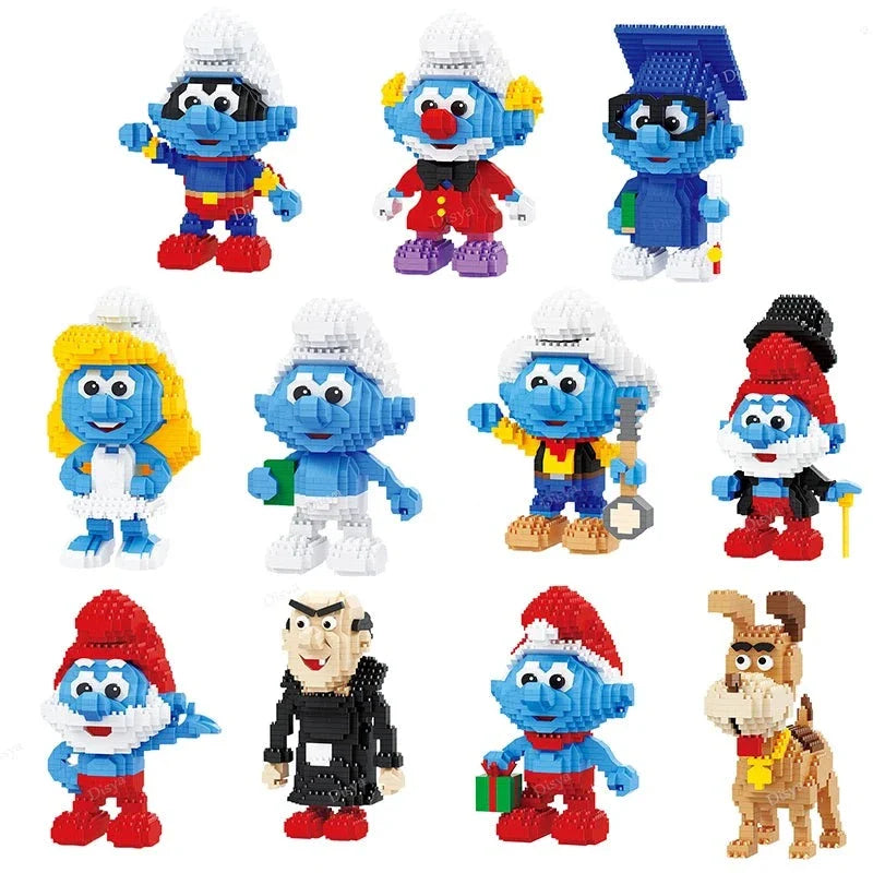 Kit creativ pentru copii Smurfs - mai multe variante