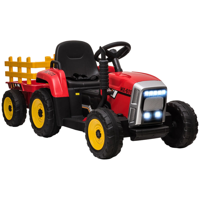 Tractor electric mare pentru copii - mai multe variante
