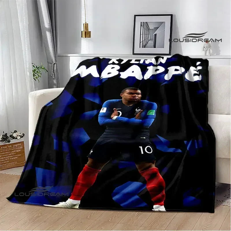 Design pătură Kylian Mbappé - mai multe variante