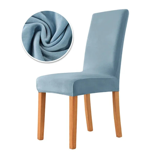 VelvetCover ™ Elastic catifea bucătărie scaun Cover - mai multe variante