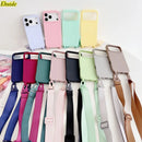 Curea cu husă pentru iPhone 16-17 Pro/Pro Max/Air - mai multe variante