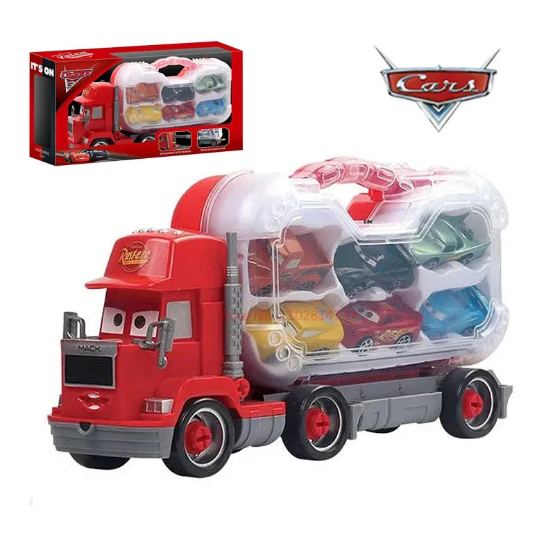 Mack Truck cu mașini - set