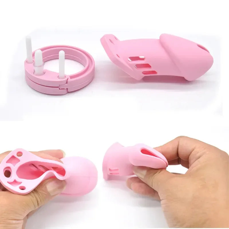 Cureaua de castitate din silicon pentru penis - mai multe variante