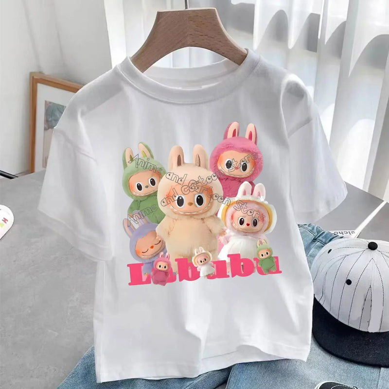 Fete T-shirt Labubu - mai multe variante