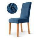 VelvetCover ™ Elastic catifea bucătărie scaun Cover - mai multe variante