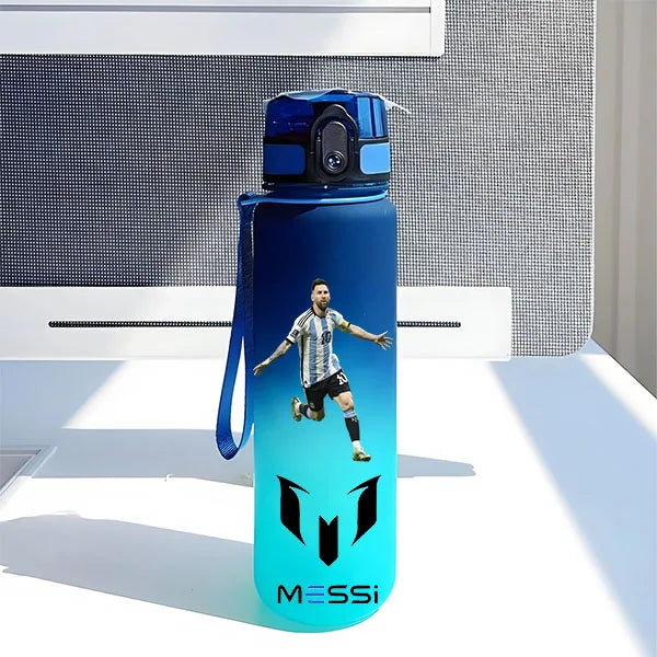 Design sticlă de apă - Lionel Messi