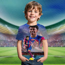 Tricou de vară pentru copii Lamine Yamal - mai multe variante